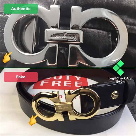 how to spot a fake red ferragamo belt|ferragamo belt real or fake.